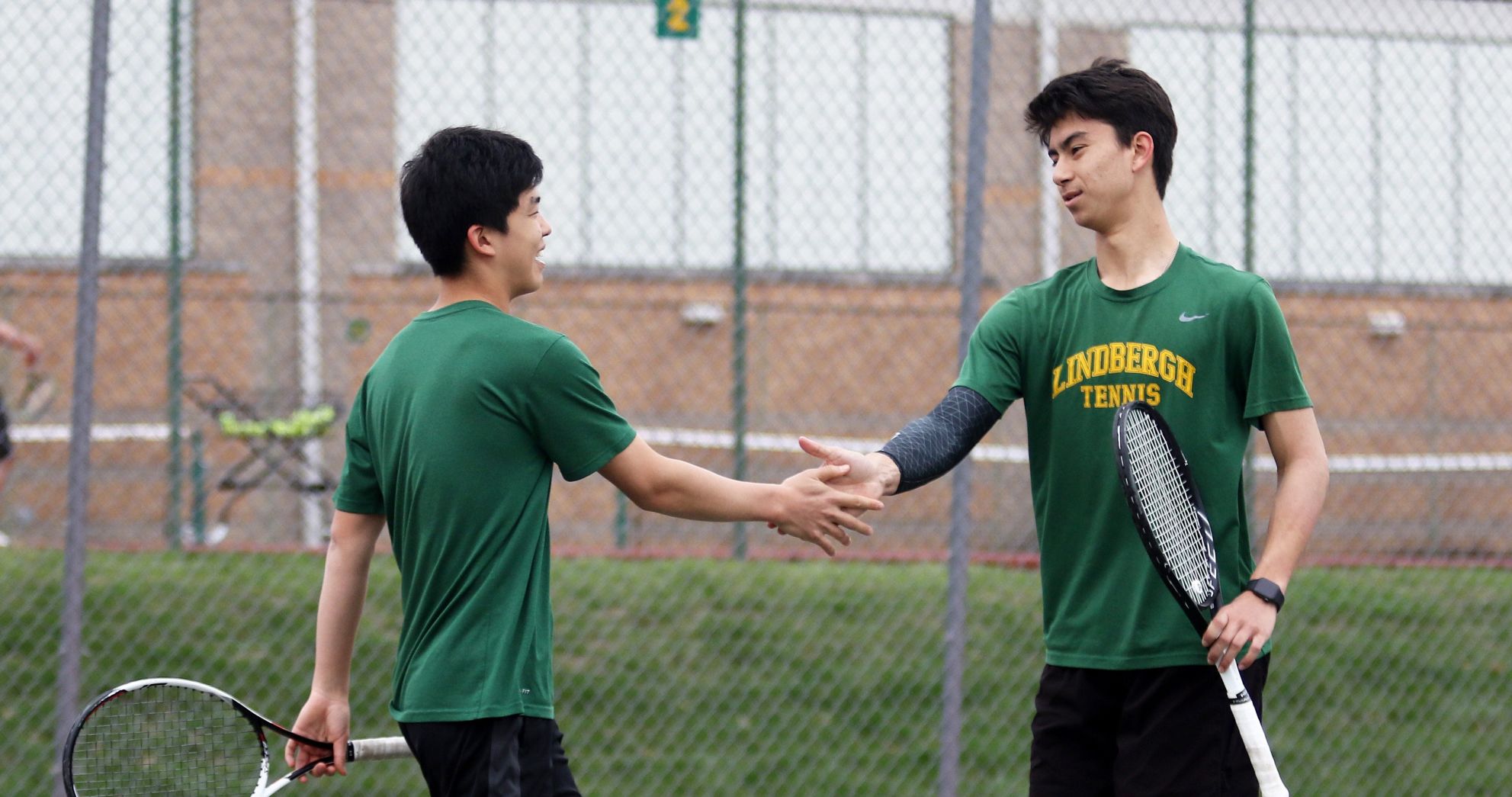 SLUH vs. Lindbergh tennis